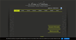 Desktop Screenshot of la-ferme-du-chateau.be